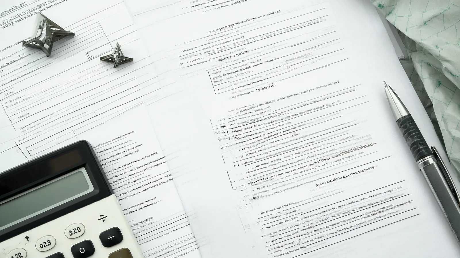 Homeowner reviewing a foundation repair warranty document at a kitchen table in Knoxville, TN